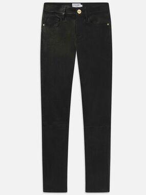 FRAME Denim L’homme Skinny Jeans Washed Black Women’s 28 High Rise Jean Minimal